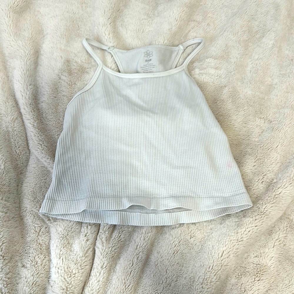 White tank top